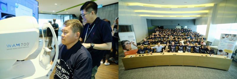 Celebrating World Sight Day in Essilor Singapore